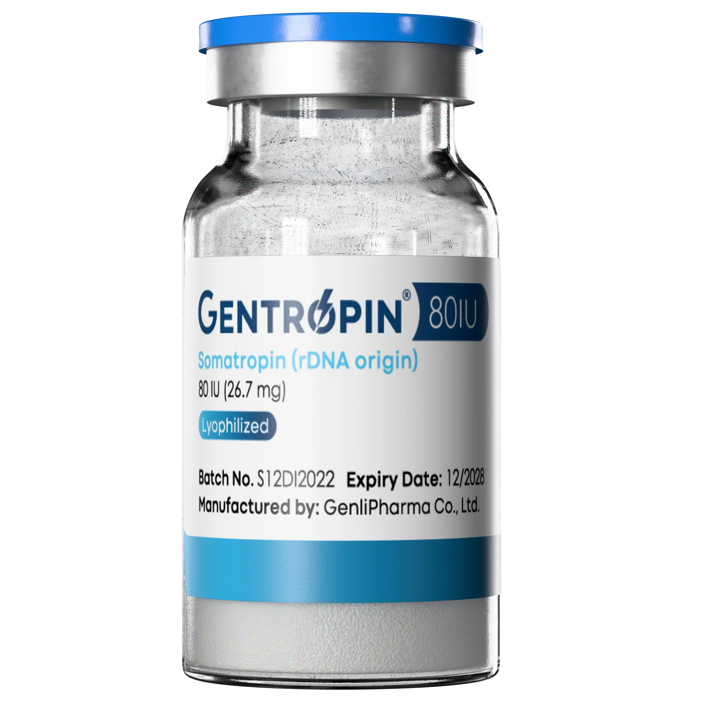 GENTROPIN 80 IU GENLI PHARMA